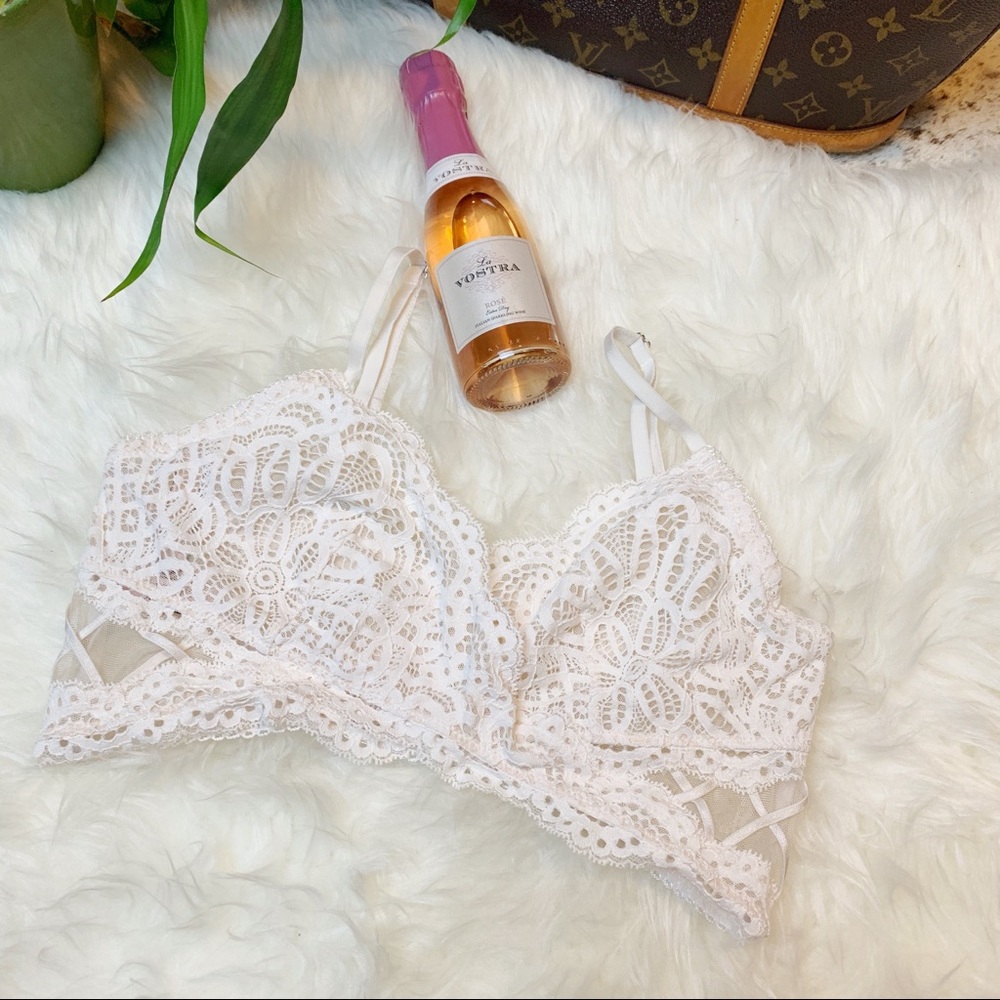 White Lace VS Dream Angels Bralette
